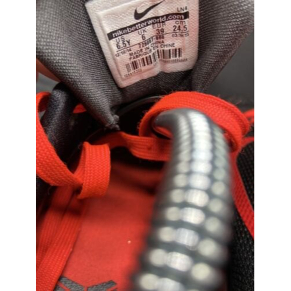 Nike Kobe 10 GS Bright Crimson Black Anthracite 726067-060 Size 6.5Y Women Sz 8 main image 8